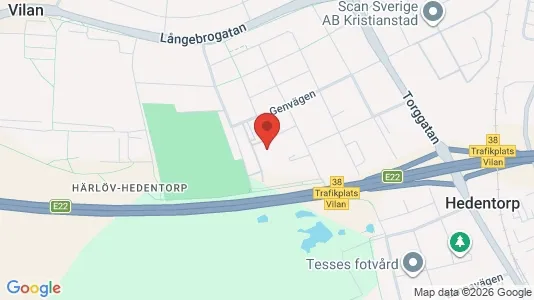 Bostadsrätter till salu i Kristianstad - Bild från Google Street View