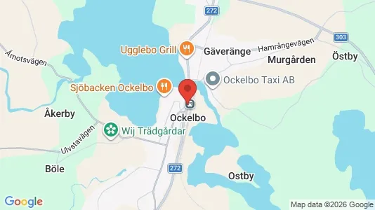 Fritidshus till salu i Ockelbo - Bild från Google Street View