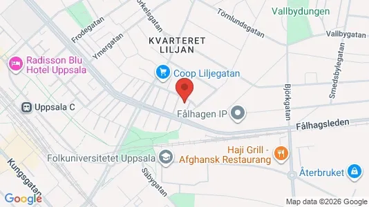 Lägenheter till salu i Uppsala - Bild från Google Street View