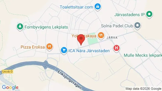 Lägenheter till salu i Solna - Bild från Google Street View