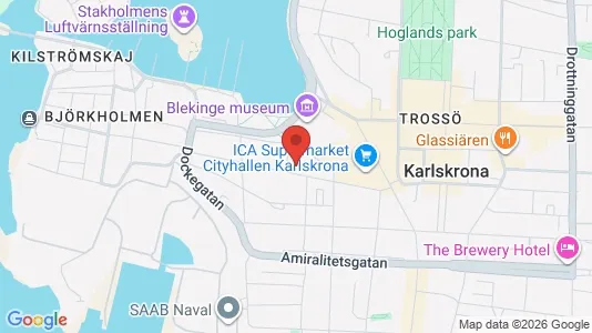 Lägenheter till salu i Karlskrona - Bild från Google Street View