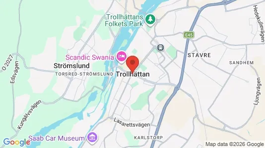 Lägenheter till salu i Trollhättan - Bild från Google Street View