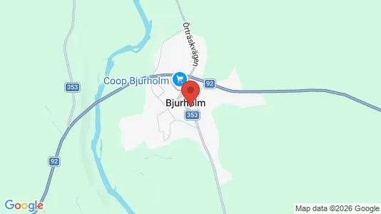 Fritidshus till salu i Bjurholm - Bild från Google Street View