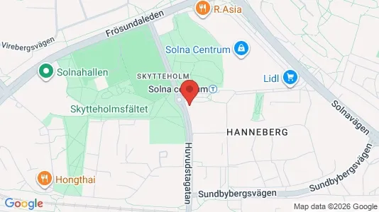 Lägenheter till salu i Solna - Bild från Google Street View