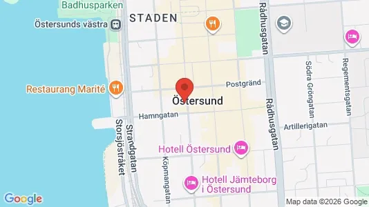 Lägenheter till salu i Östersund - Bild från Google Street View
