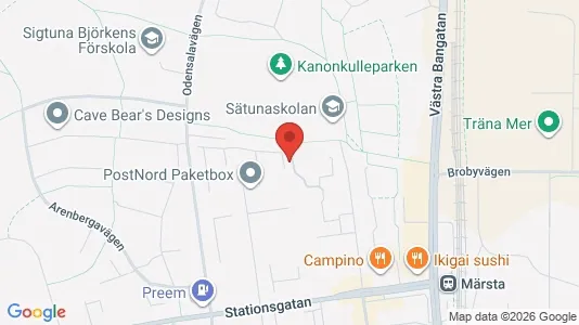 Lägenheter till salu i Sigtuna - Bild från Google Street View