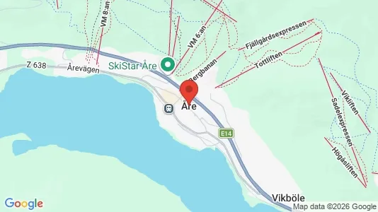 Hus att hyra i Åre - Bild från Google Street View
