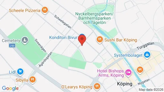 Bostadsrätter till salu i Köping - Bild från Google Street View