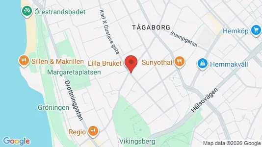 Bostadsrätter till salu i Helsingborg - Bild från Google Street View