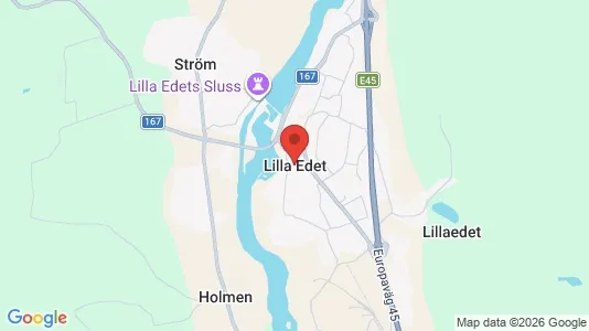 Lägenheter att hyra i Lilla Edet - Bild från Google Street View