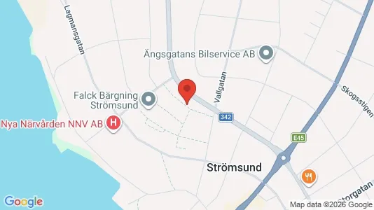 Lägenheter att hyra i Strömsund - Bild från Google Street View
