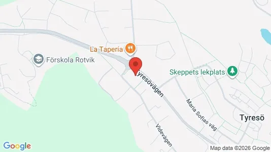 Bostadsrätter till salu i Tyresö - Bild från Google Street View