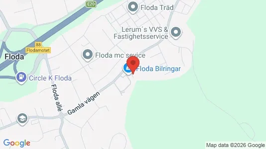 Lägenheter att hyra i Lerum - Bild från Google Street View
