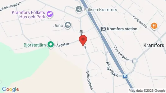 Bostadsrätter till salu i Kramfors - Bild från Google Street View