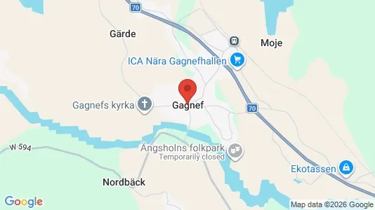 Hus till salu i Gagnef - Bild från Google Street View
