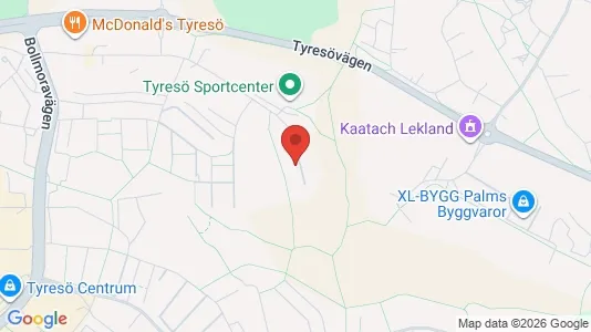 Bostadsrätter till salu i Tyresö - Bild från Google Street View