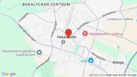 Hus till salu i Hässleholm - Bild från Google Street View