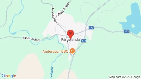 Hus till salu i Färgelanda - Bild från Google Street View