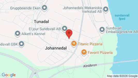 Bostadsrätter till salu i Sundsvall - Bild från Google Street View