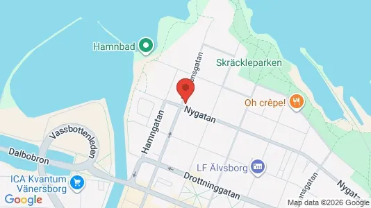 Bostadsrätter till salu i Vänersborg - Bild från Google Street View