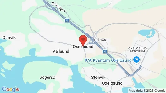 Hus till salu i Oxelösund - Bild från Google Street View