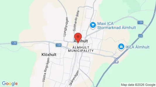 Fritidshus till salu i Älmhult - Bild från Google Street View