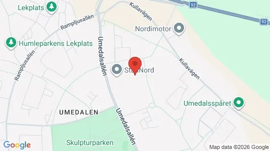 Lägenheter till salu i Umeå - Bild från Google Street View