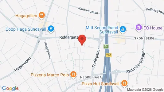 Bostadsrätter till salu i Sundsvall - Bild från Google Street View