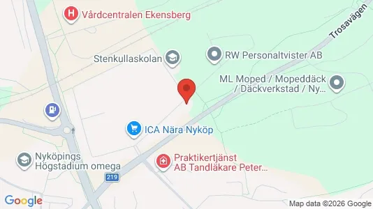 Bostadsrätter till salu i Nyköping - Bild från Google Street View