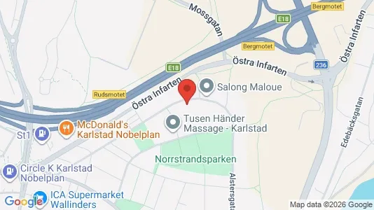 Bostadsrätter till salu i Karlstad - Bild från Google Street View