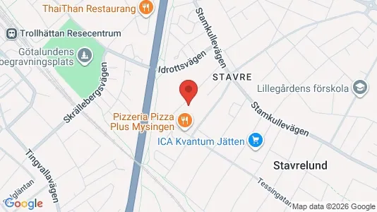Lägenheter till salu i Trollhättan - Bild från Google Street View