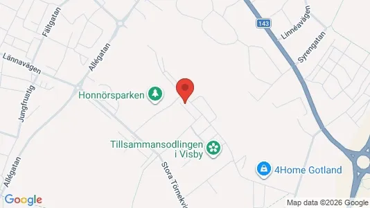 Lägenheter till salu i Gotland - Bild från Google Street View