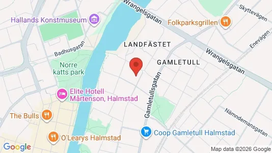 Lägenheter att hyra i Halmstad - Bild från Google Street View
