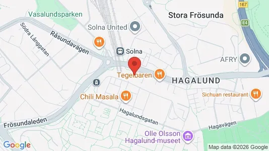 Lägenheter att hyra i Solna - Bild från Google Street View