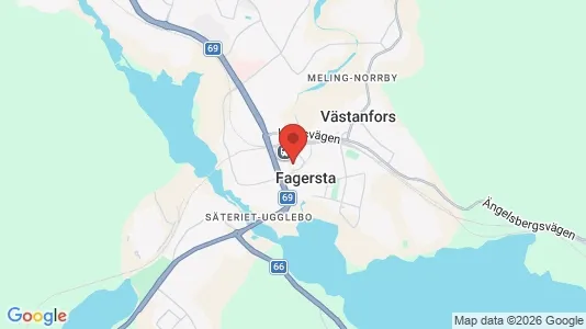 Lägenheter att hyra i Fagersta - Bild från Google Street View