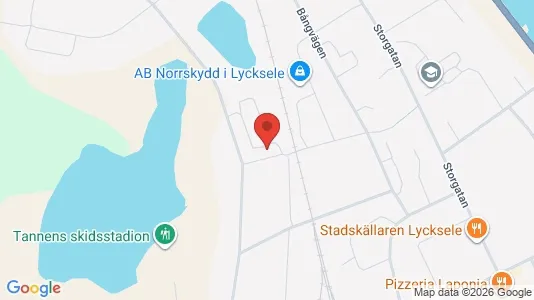 Lägenheter att hyra i Lycksele - Bild från Google Street View