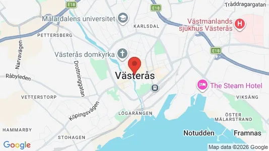 Radhus att hyra i Västerås - Bild från Google Street View