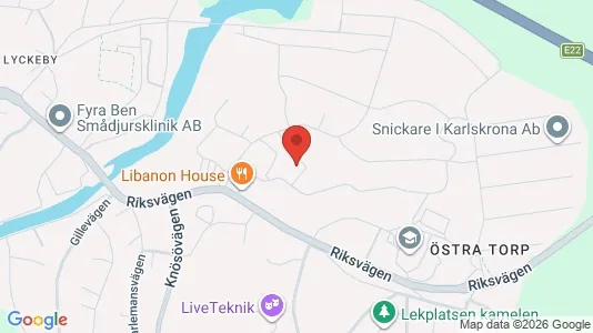 Lägenheter att hyra i Karlskrona - Bild från Google Street View
