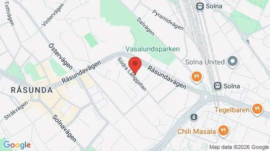 Lägenheter till salu i Solna - Bild från Google Street View