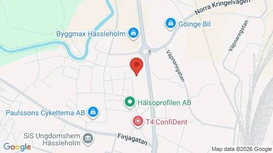 Lägenheter att hyra i Hässleholm - Bild från Google Street View