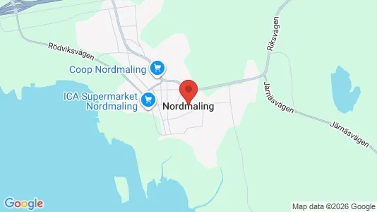 Fritidshus till salu i Nordmaling - Bild från Google Street View