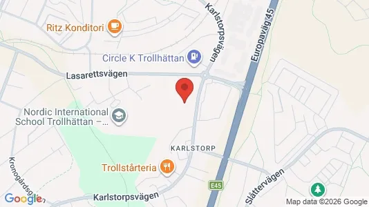 Bostadsrätter till salu i Trollhättan - Bild från Google Street View