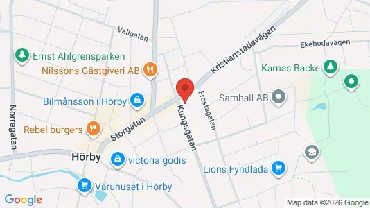Bostadsrätter till salu i Hörby - Bild från Google Street View