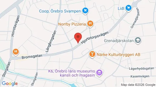 Lägenheter att hyra i Örebro - Bild från Google Street View