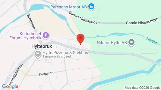 Lägenheter att hyra i Hylte - Bild från Google Street View