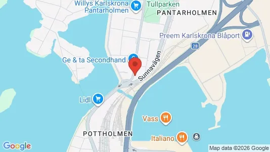 Bostadsrätter till salu i Karlskrona - Bild från Google Street View