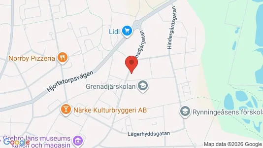 Bostadsrätter till salu i Örebro - Bild från Google Street View