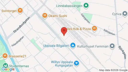 Lägenheter till salu i Uppsala - Bild från Google Street View