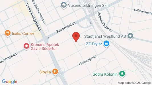 Bostadsrätter till salu i Gävle - Bild från Google Street View