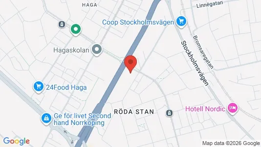 Bostadsrätter till salu i Norrköping - Bild från Google Street View
